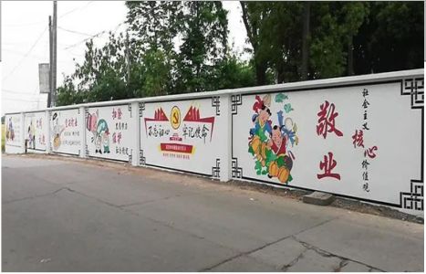 修武手绘墙画在现实中主要有哪些应用？
